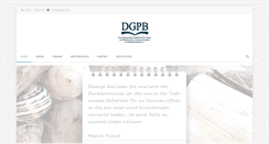 Desktop Screenshot of dgpb.org